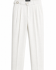 Melo Sanxian High-Waist Straight Pants