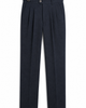 Melo Sanxian High-Waist Straight Pants