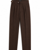 Melo Sanxian High-Waist Straight Pants